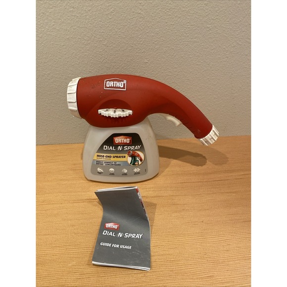 Other - Ortho Dial N' Spray Hose Adjustable End‎ Sprayer 2013 Clean On Inside